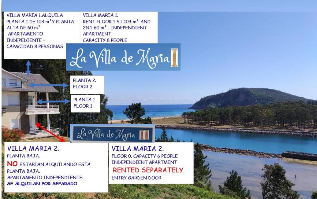 La Villa De Maria I Playa Beach El Puntal Asturias Villaviciosa  Exterior photo